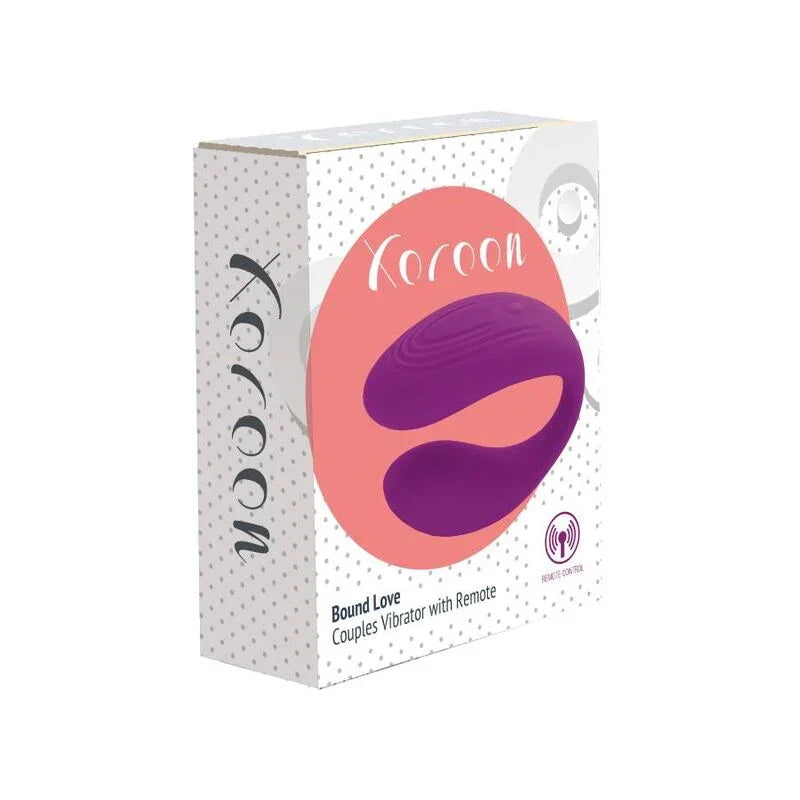XOCOON - BOUND LOVE VIBRADOR PARA PAREJAS MORADO - Nuvica