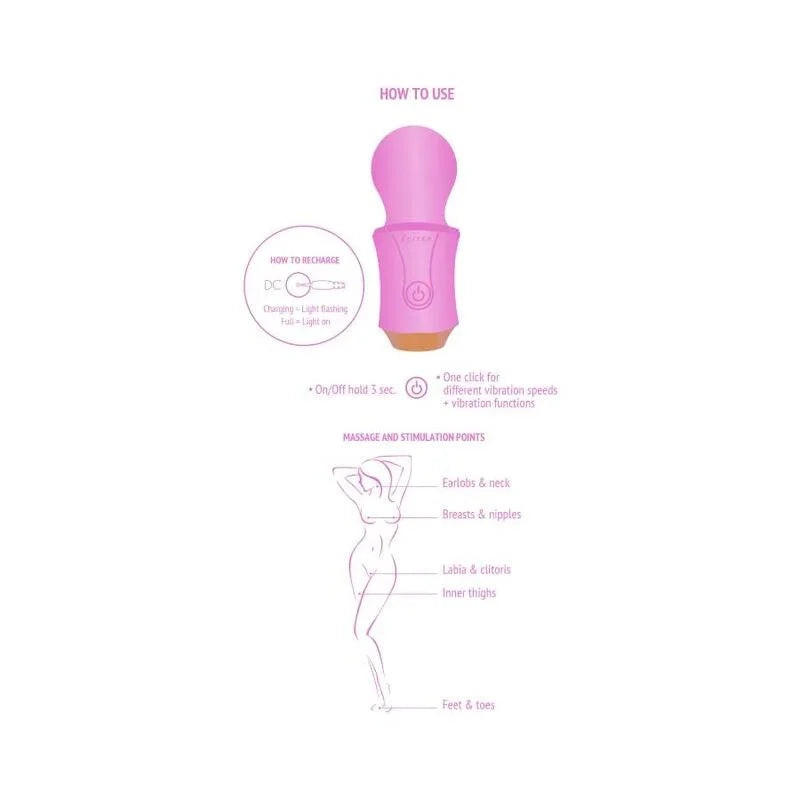 XOCOON - THE TRAVELLER WAND FUCSIA - Nuvica