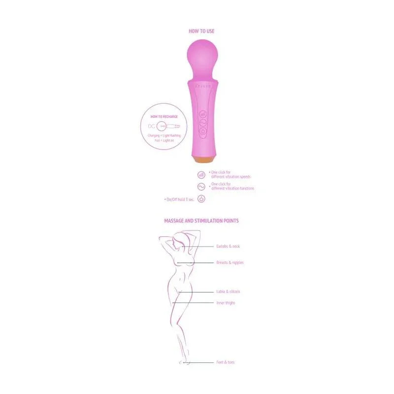 XOCOON - THE PERSONAL WAND FUCSIA - Nuvica