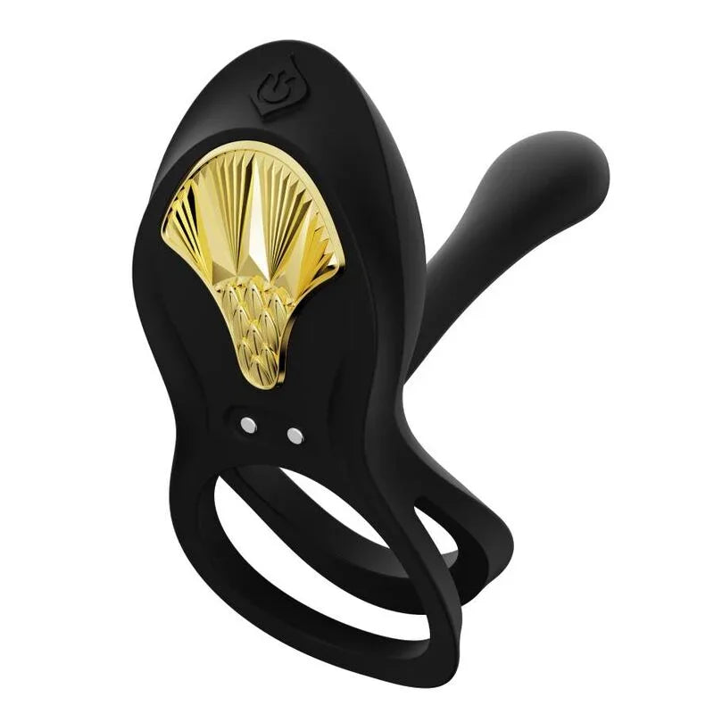 ZALO - BAYEK ANILLO VIBRADOR CONTROL REMOTO PAREJAS NEGRO - Nuvica