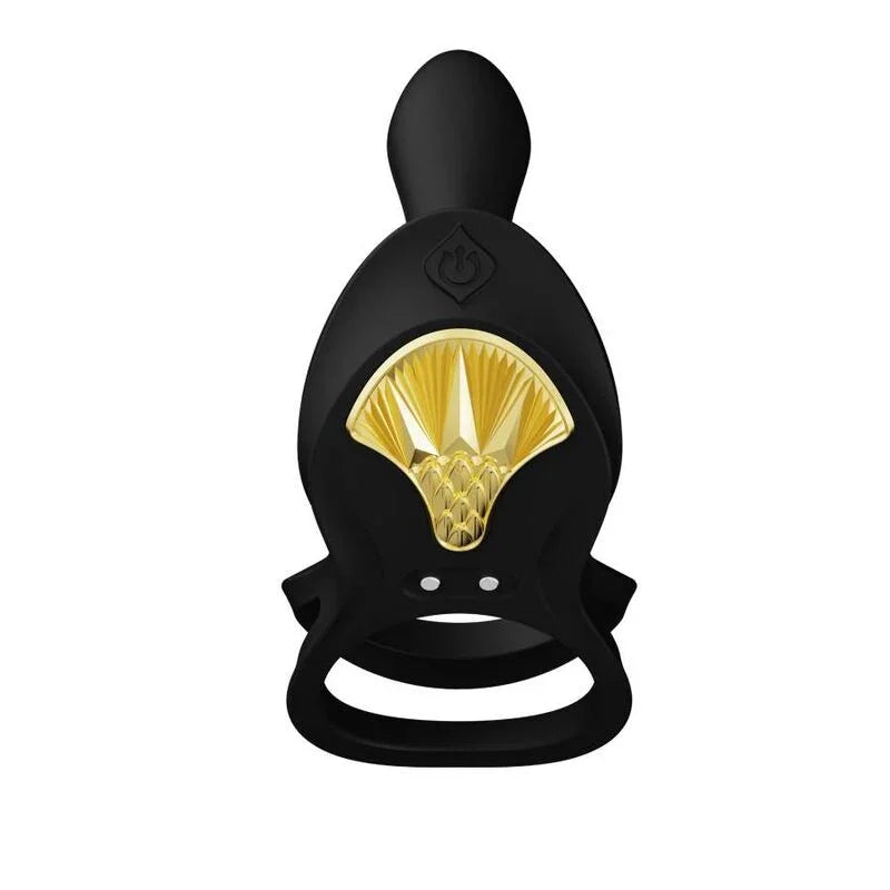 ZALO - BAYEK ANILLO VIBRADOR CONTROL REMOTO PAREJAS NEGRO - Nuvica