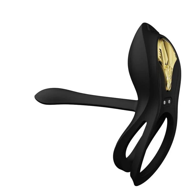 ZALO - BAYEK ANILLO VIBRADOR CONTROL REMOTO PAREJAS NEGRO - Nuvica