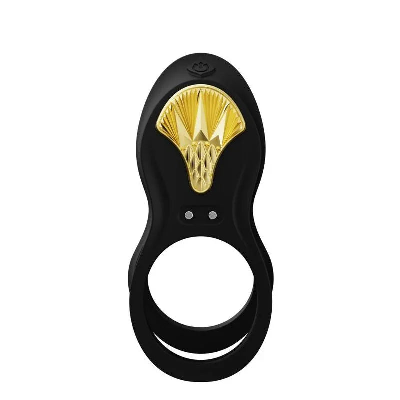 ZALO - BAYEK ANILLO VIBRADOR CONTROL REMOTO PAREJAS NEGRO - Nuvica