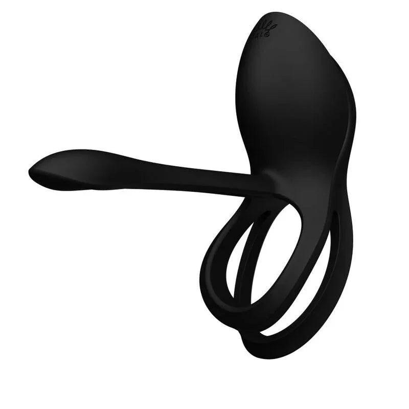 ZALO - BAYEK ANILLO VIBRADOR CONTROL REMOTO PAREJAS NEGRO - Nuvica
