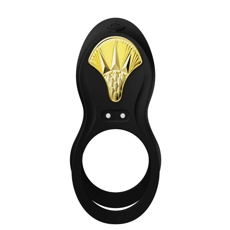 ZALO - BAYEK ANILLO VIBRADOR CONTROL REMOTO PAREJAS NEGRO - Nuvica