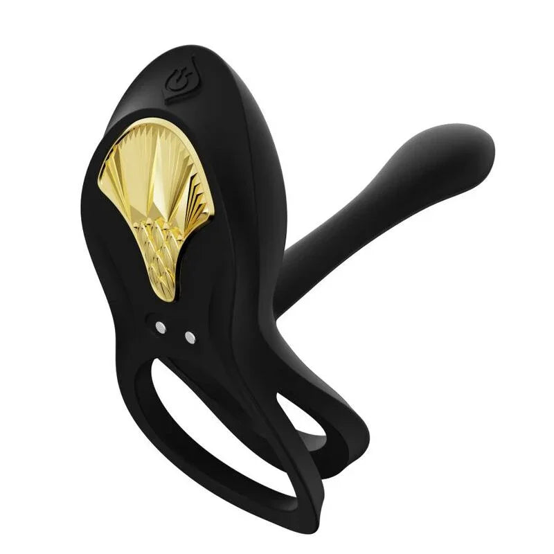 ZALO - BAYEK ANILLO VIBRADOR CONTROL REMOTO PAREJAS NEGRO - Nuvica