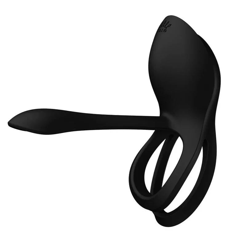 ZALO - BAYEK ANILLO VIBRADOR CONTROL REMOTO PAREJAS NEGRO - Nuvica