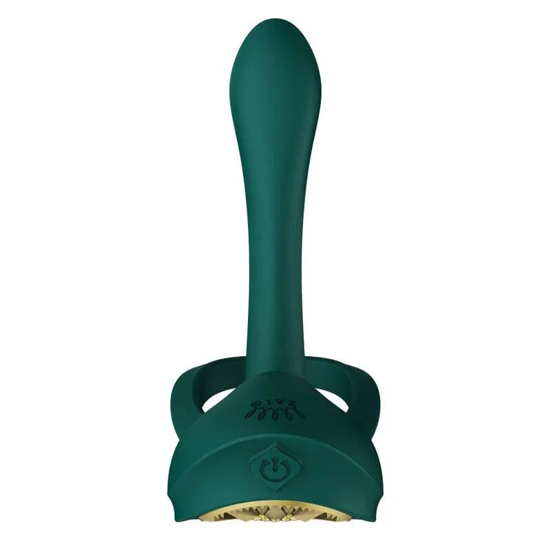 ZALO - BAYEK ANILLO VIBRADOR CONTROL REMOTO PAREJAS VERDE - Nuvica