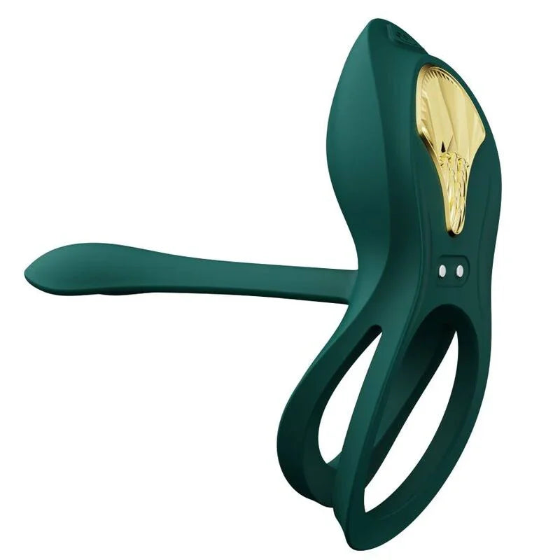 ZALO - BAYEK ANILLO VIBRADOR CONTROL REMOTO PAREJAS VERDE - Nuvica