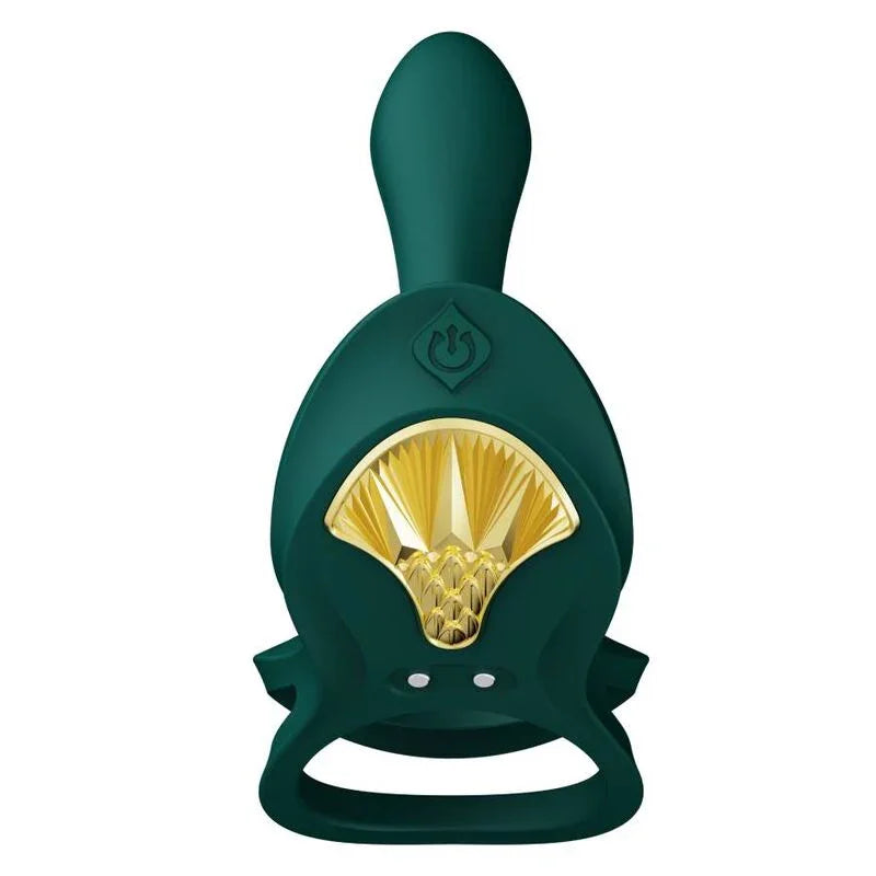 ZALO - BAYEK ANILLO VIBRADOR CONTROL REMOTO PAREJAS VERDE - Nuvica