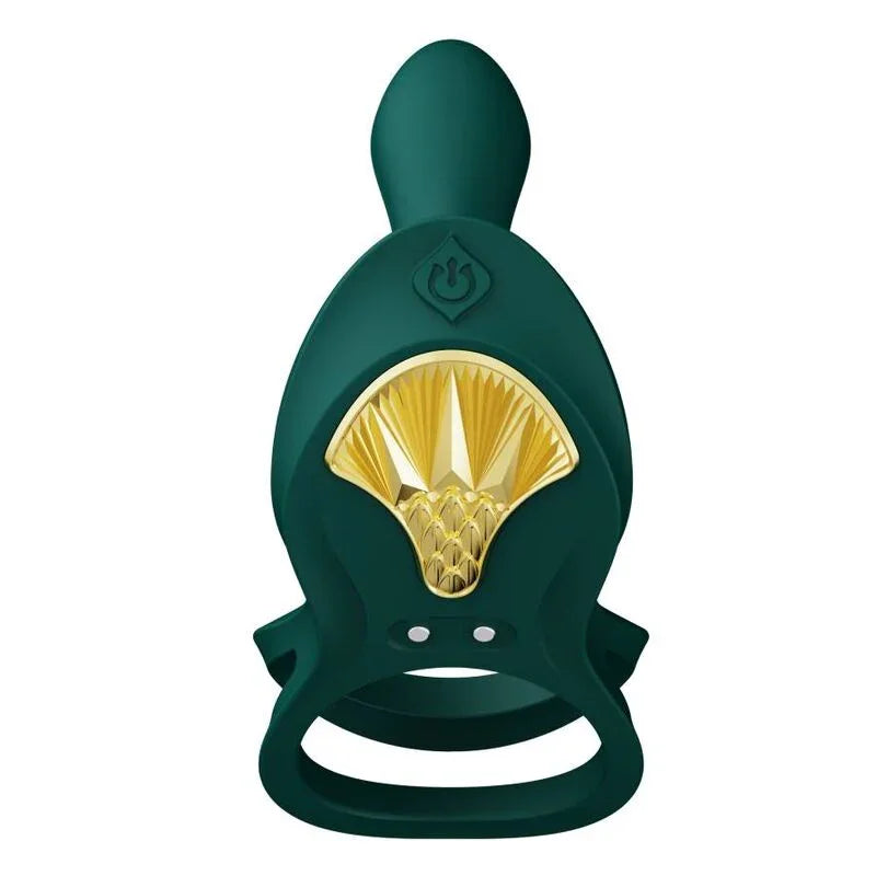 ZALO - BAYEK ANILLO VIBRADOR CONTROL REMOTO PAREJAS VERDE - Nuvica