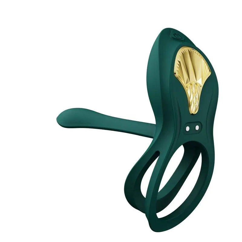 ZALO - BAYEK ANILLO VIBRADOR CONTROL REMOTO PAREJAS VERDE - Nuvica