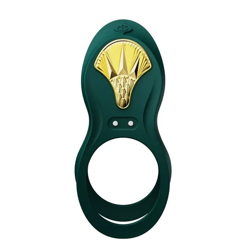 ZALO - BAYEK ANILLO VIBRADOR CONTROL REMOTO PAREJAS VERDE - Nuvica