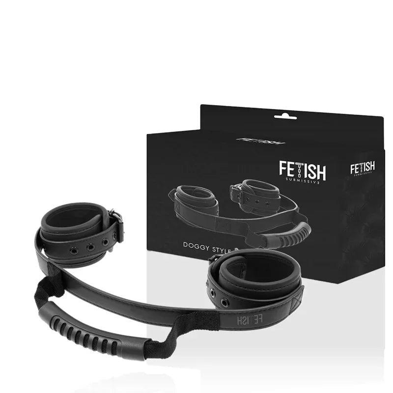 FETISH SUBMISSIVE - ESPOSAS CON TIRADOR CON FORRO DE NEOPRENO - Nuvica
