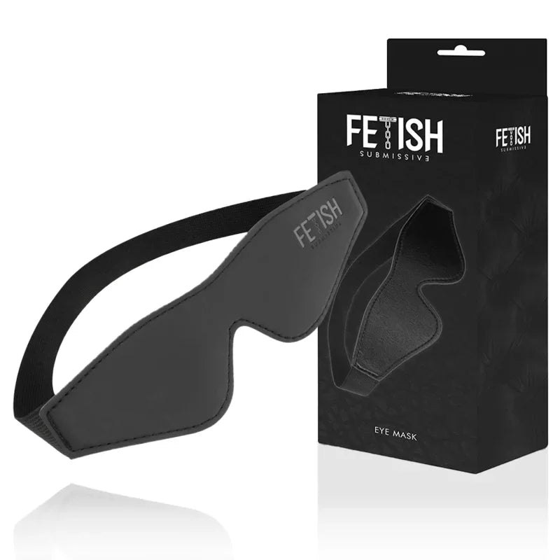 FETISH SUBMISSIVE - ANTIFAZ CUERO VEGANO CON FORRO DE NEOPRENO - Nuvica