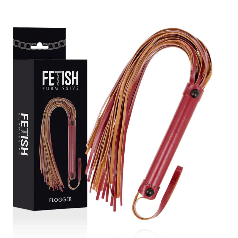 FETISH SUBMISSIVE DARK ROOM - LÁTIGO CUERO VEGANO - Nuvica