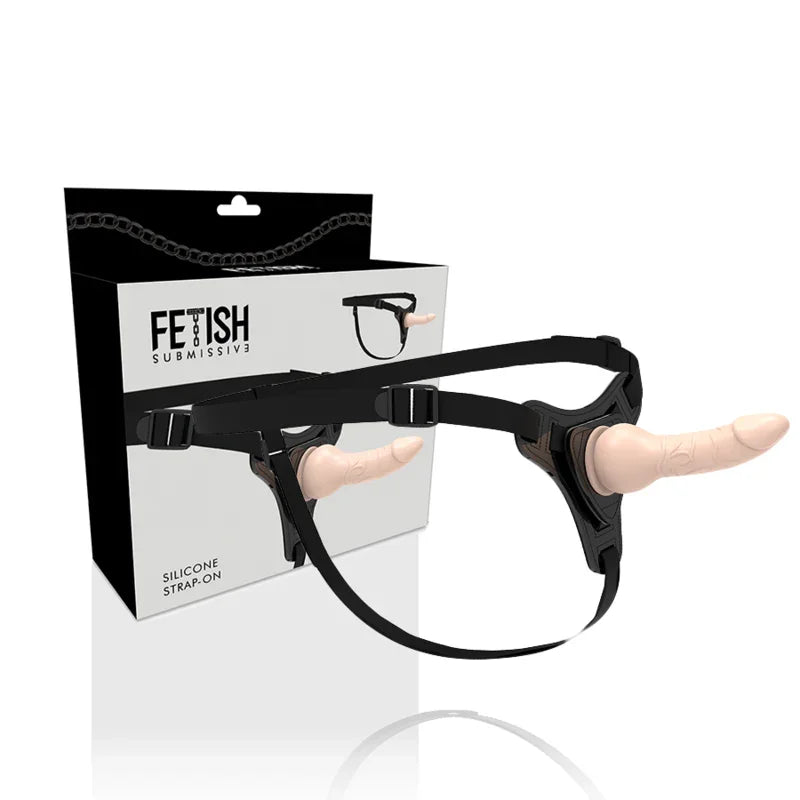 FETISH SUBMISSIVE HARNESS - SILICONA FLESH REALISTIC 16CM - Nuvica