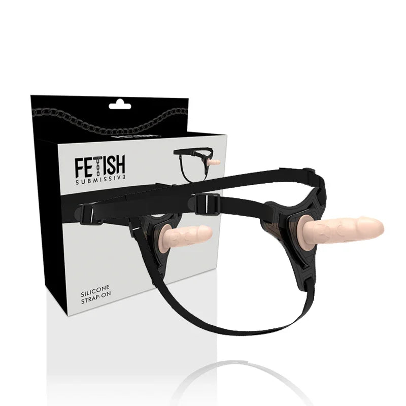 FETISH SUBMISSIVE HARNESS - SILICONA FLESH REALISTIC 12.5 CM - Nuvica