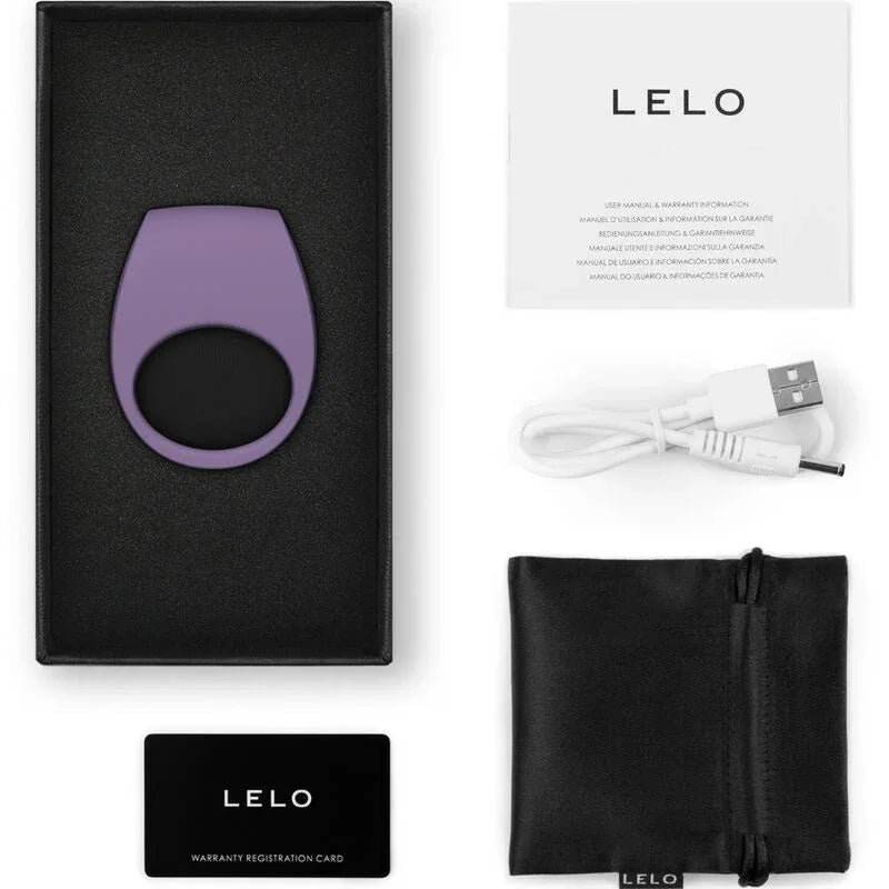 LELO - TOR 3 ANILLO VIBRADOR VIOLETA - Nuvica