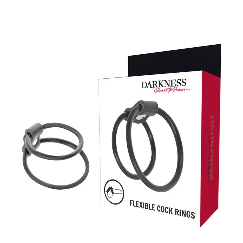 DARKNESS - ANILLOS PENE DUO POTENCIADORES. - Nuvica