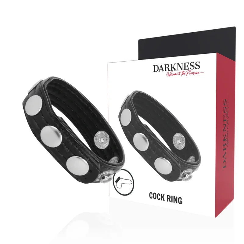 DARKNESS - LEATHER ANILLO ERECCIÓN - Nuvica