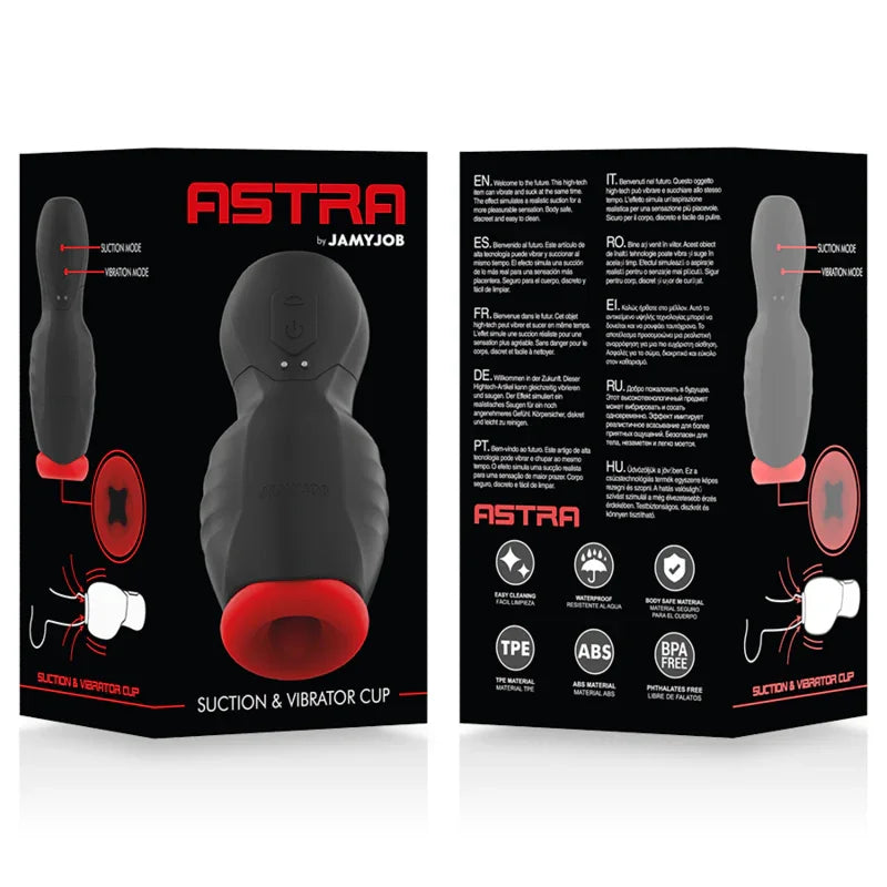 JAMYJOB - ASTRA ORAL EXTREM VIBRACIÓN Y ONDAS ESTIMULADORAS - Nuvica