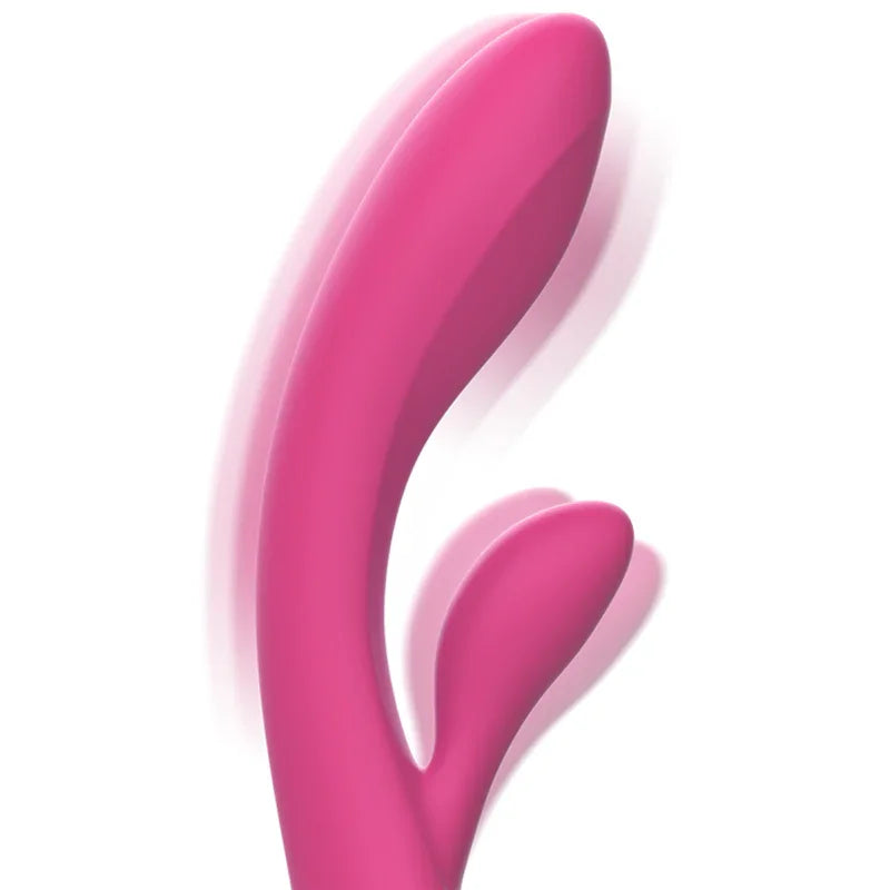 INTENSE - LUIGI VIBRADOR RABBIT SILICONA LIQUIDA ROSA - Nuvica