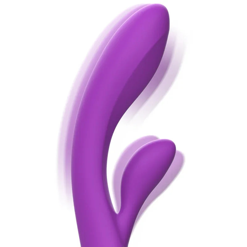 INTENSE - LUIGI VIBRADOR RABBIT SILICONA LIQUIDA MORADO - Nuvica