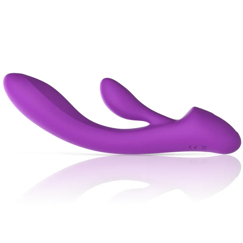INTENSE - LUIGI VIBRADOR RABBIT SILICONA LIQUIDA MORADO - Nuvica