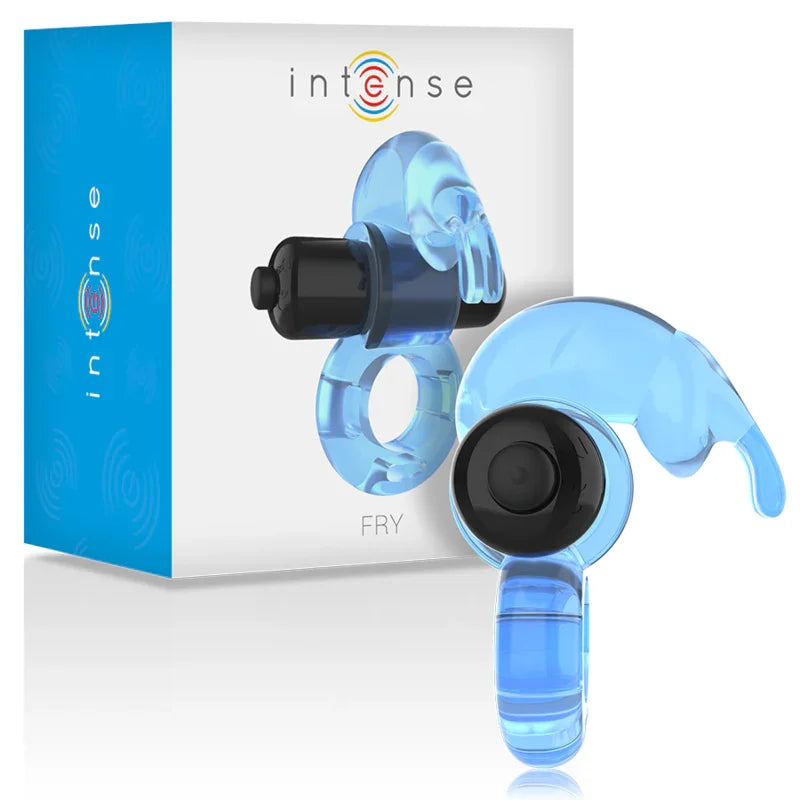 INTENSE - FRY ANILLO VIBRADOR AZUL - Nuvica