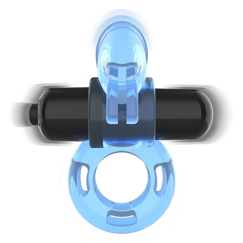 INTENSE - FRY ANILLO VIBRADOR AZUL - Nuvica
