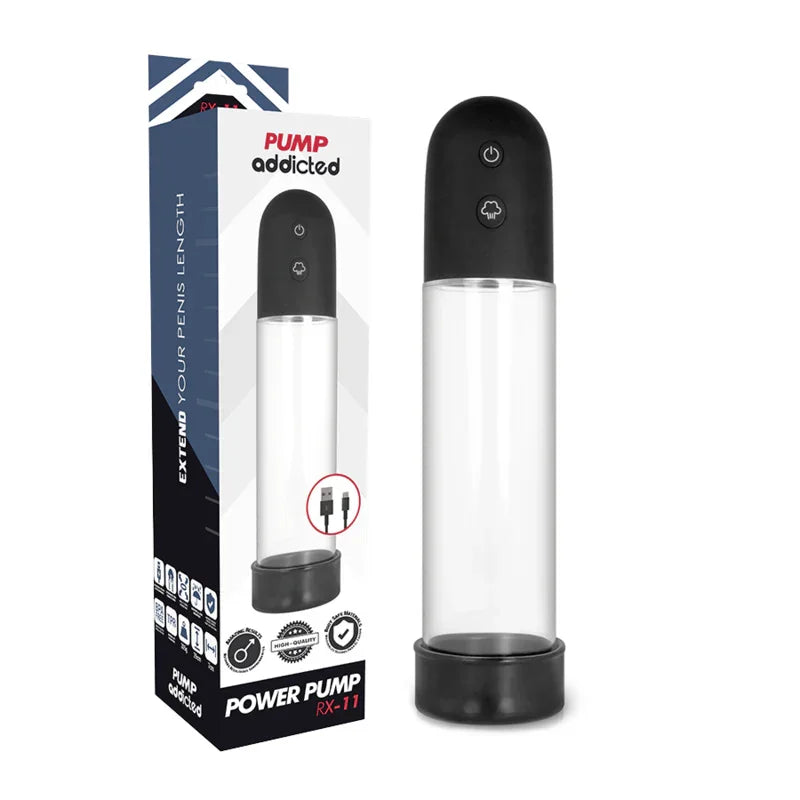 PUMP ADDICTED - BOMBA ERECCIÓN RX11 AUTOMATICA - Nuvica
