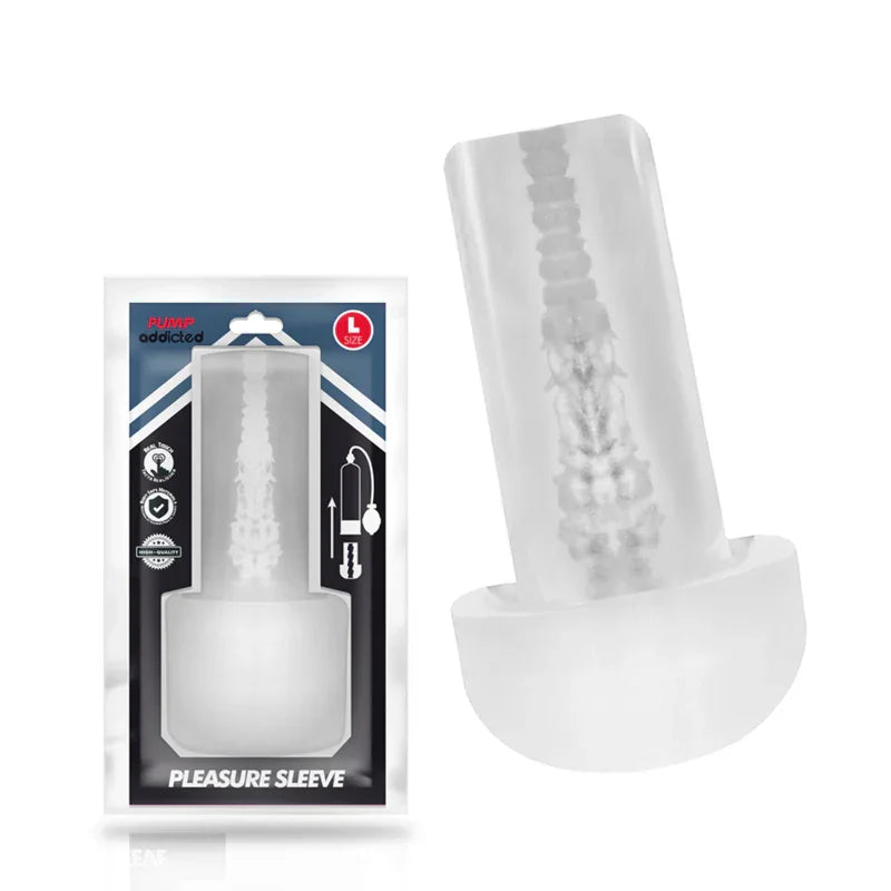PUMP ADDICTED - PLEASURE SLEEVE BOMBA AUTOMATICA - Nuvica