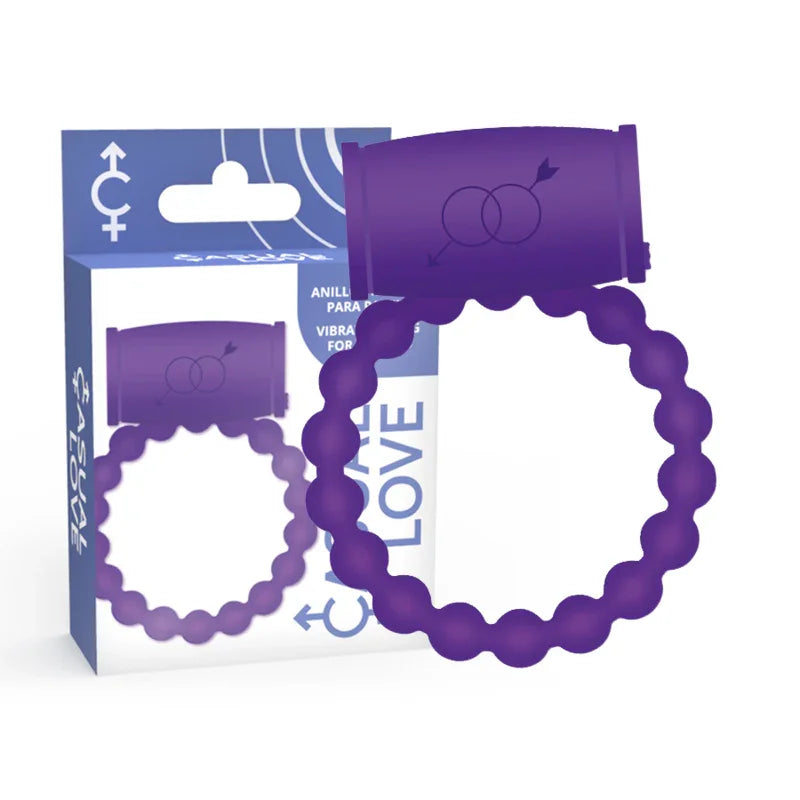 CASUAL LOVE - 25 ANILLO VIBRADOR PAREJAS VIOLETA - Nuvica