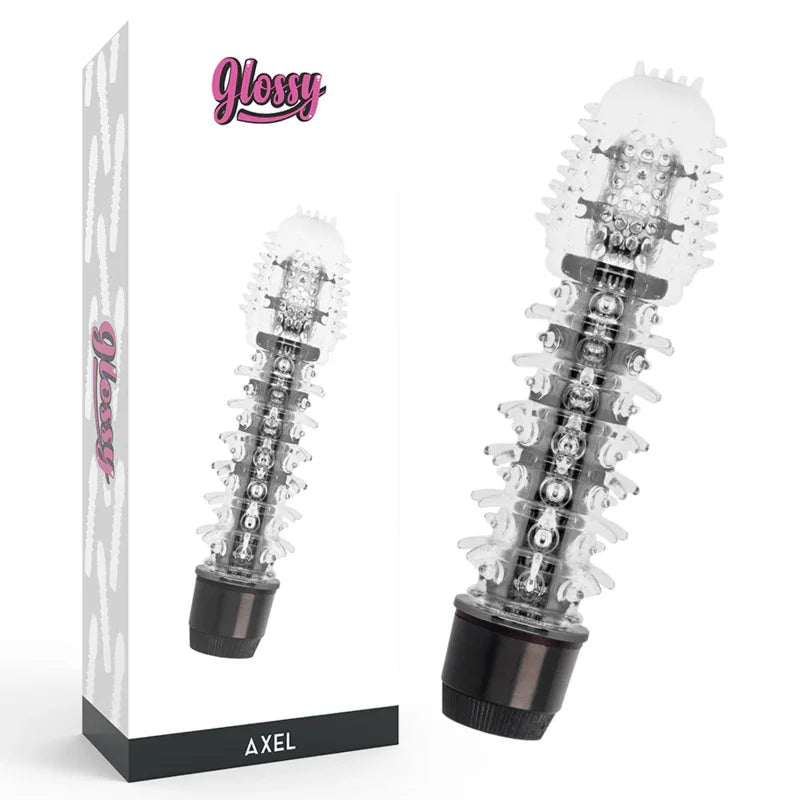 GLOSSY - AXEL VIBRADOR NEGRO - Nuvica