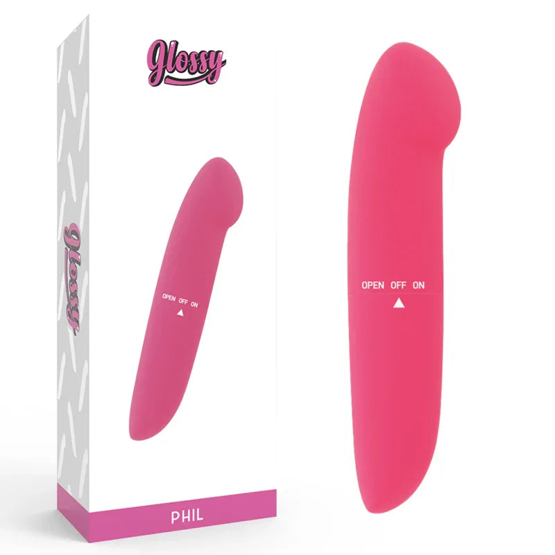 GLOSSY - PHIL VIBRADOR ROSA - Nuvica