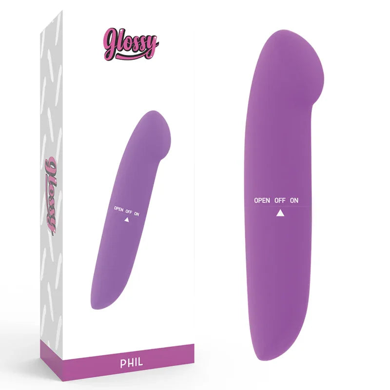 GLOSSY - PHIL VIBRATOR LILA - Nuvica