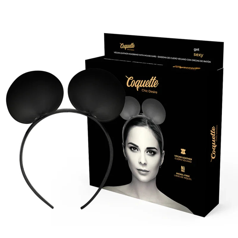 COQUETTE CHIC DESIRE - DIADEMA CON OREJAS DE MOUSE - Nuvica