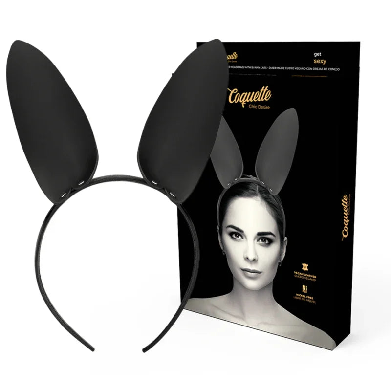 COQUETTE CHIC DESIRE - DIADEMA CON OREJAS DE CONEJO - Nuvica