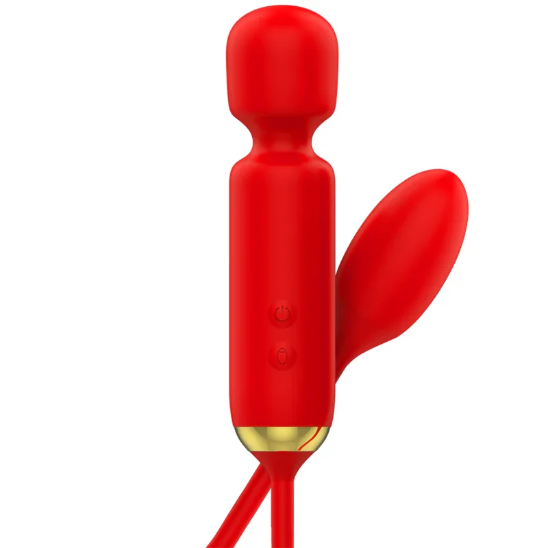 MIA - TOSCANA DOUBLE PLEASURE WAND + HUEVO VIBRADOR - Nuvica