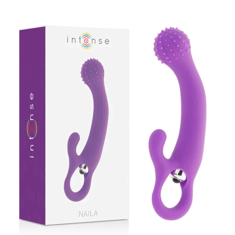INTENSE - NAILA VIBRATING SILICONE LILA - Nuvica