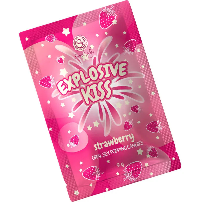 SECRETPLAY - CARAMELOS EXPLOSIVOS FRESA - Nuvica