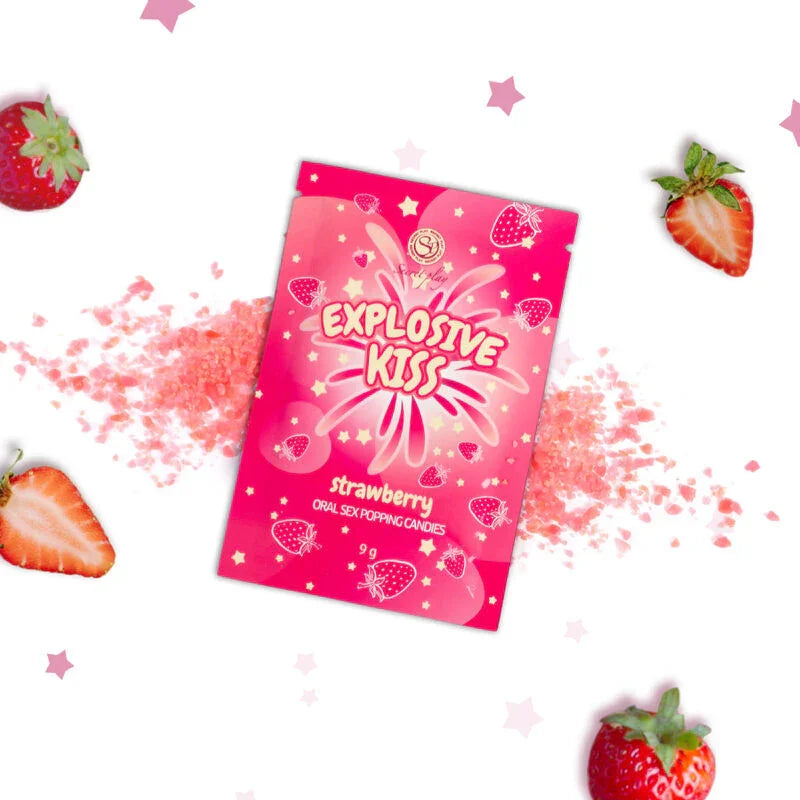 SECRETPLAY - CARAMELOS EXPLOSIVOS FRESA - Nuvica