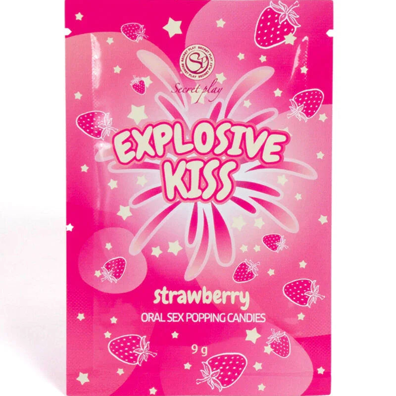 SECRETPLAY - CARAMELOS EXPLOSIVOS FRESA - Nuvica