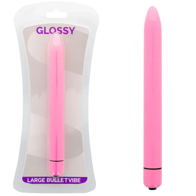 GLOSSY - SLIM VIBRADOR ROSA INTENSO - Nuvica