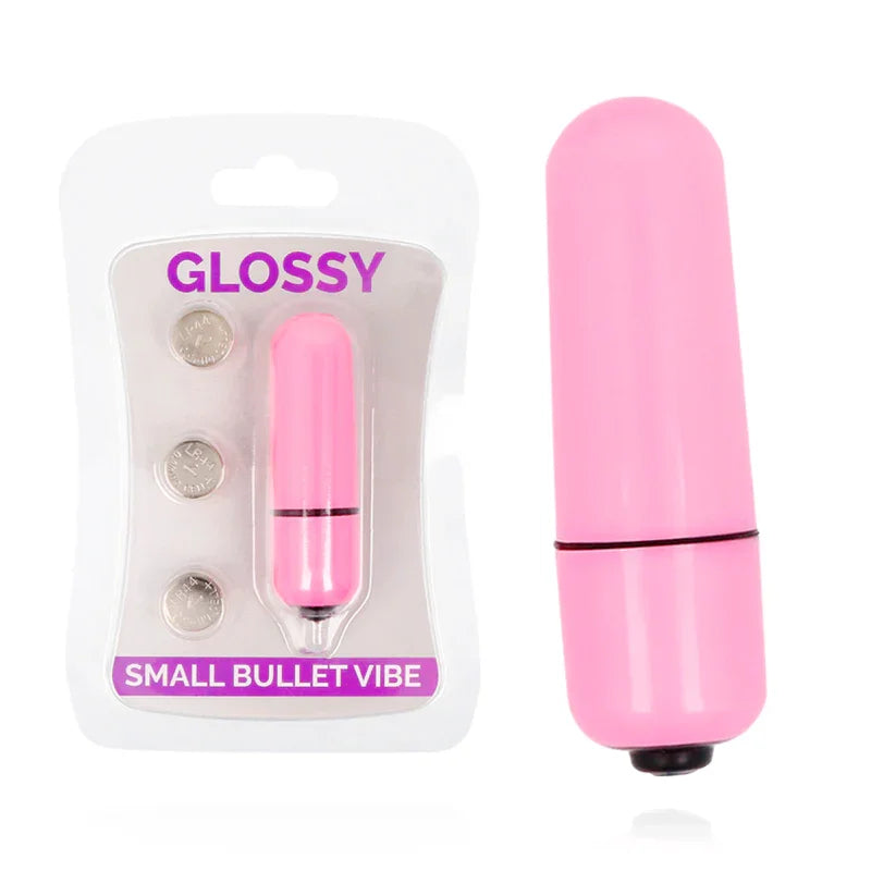 GLOSSY - SMALL BALA VIBRADORA ROSA INTENSO - Nuvica