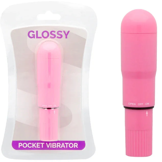 GLOSSY - POCKET VIBRADOR ROSA INTENSO - Nuvica