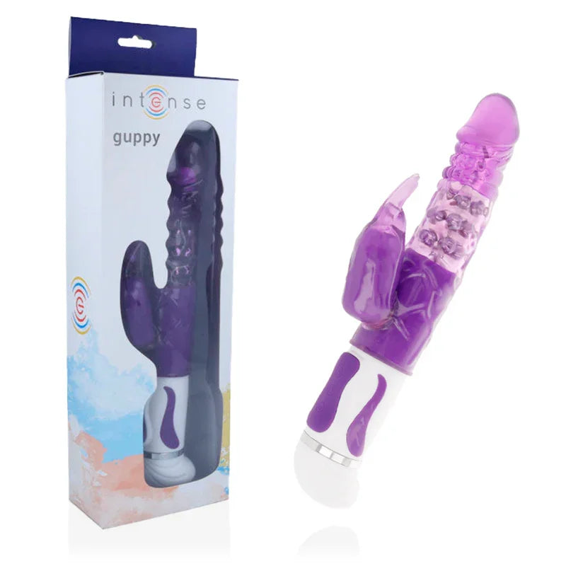 INTENSE - GUPPY VIBRADOR ROTADOR LILA - Nuvica