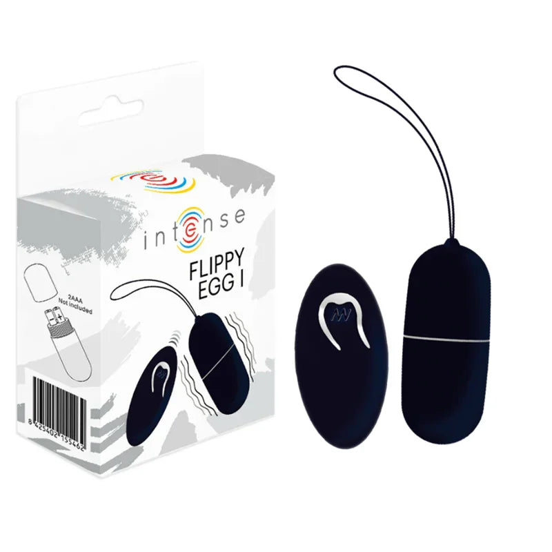 INTENSE - FLIPPY I HUEVO CONTROL REMOTO NEGRO - Nuvica