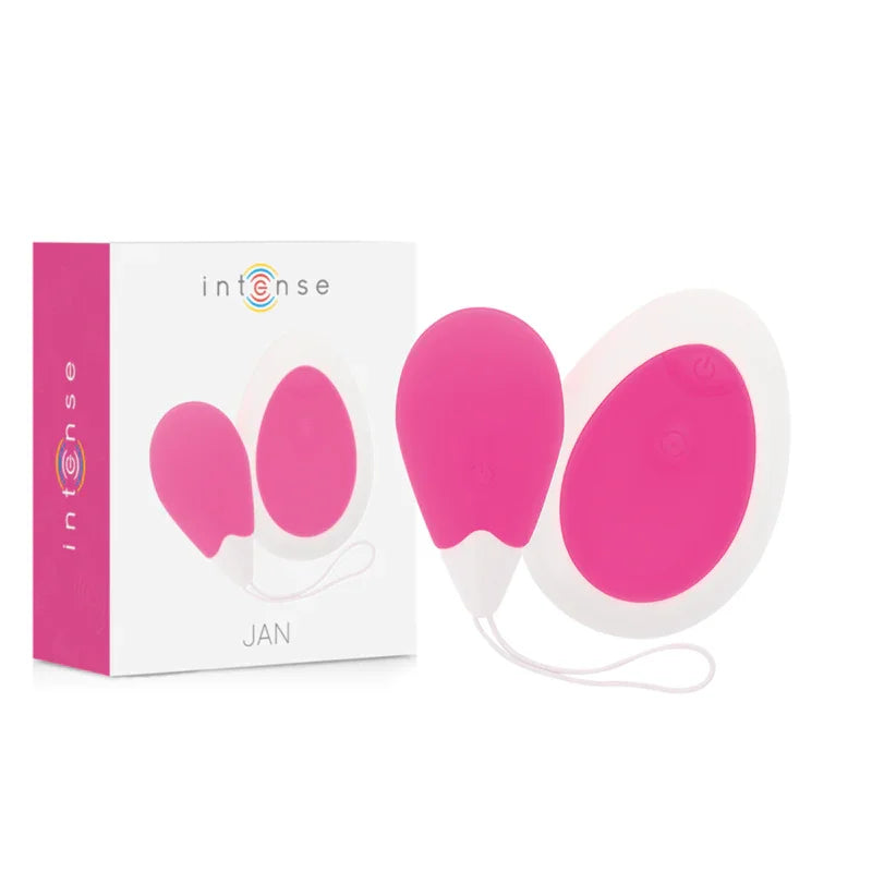 INTENSE - JAN HUEVO VIBRADOR CONTROL REMOTO ROSA - Nuvica